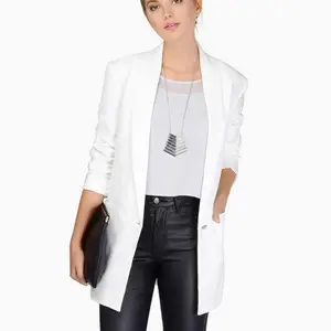 Осень 2020, модный блейзер с карманами, пальто для женщин, с рюшами на рукавах, черный костюм, Блейзер, холодный, OL, тонкий, маленького размера плюс 2XL