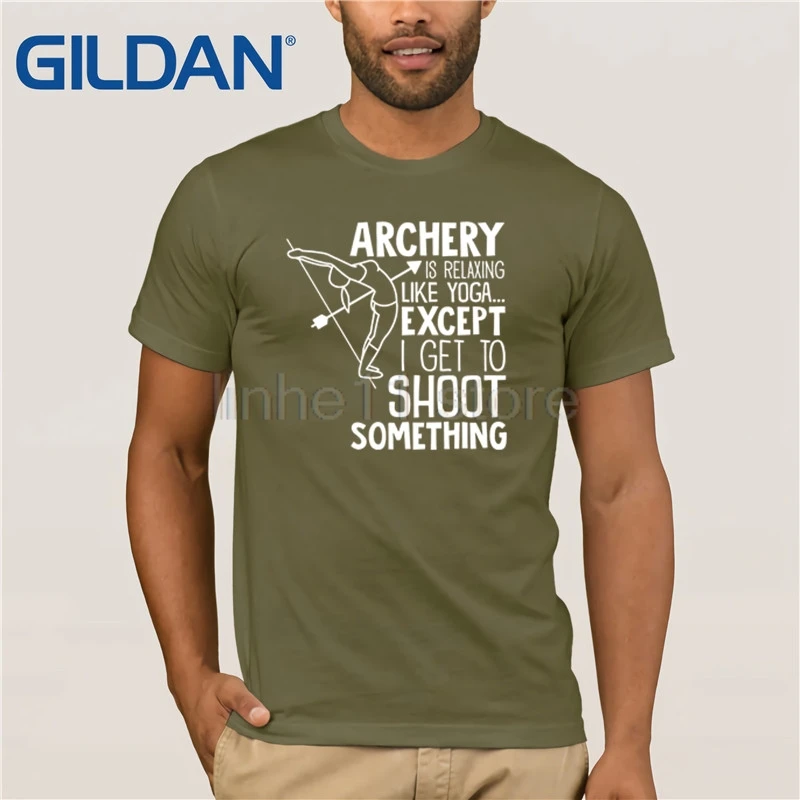 Футболка archery Funny Pose рубашка с бантом и стрелой Мужская футболка одежда