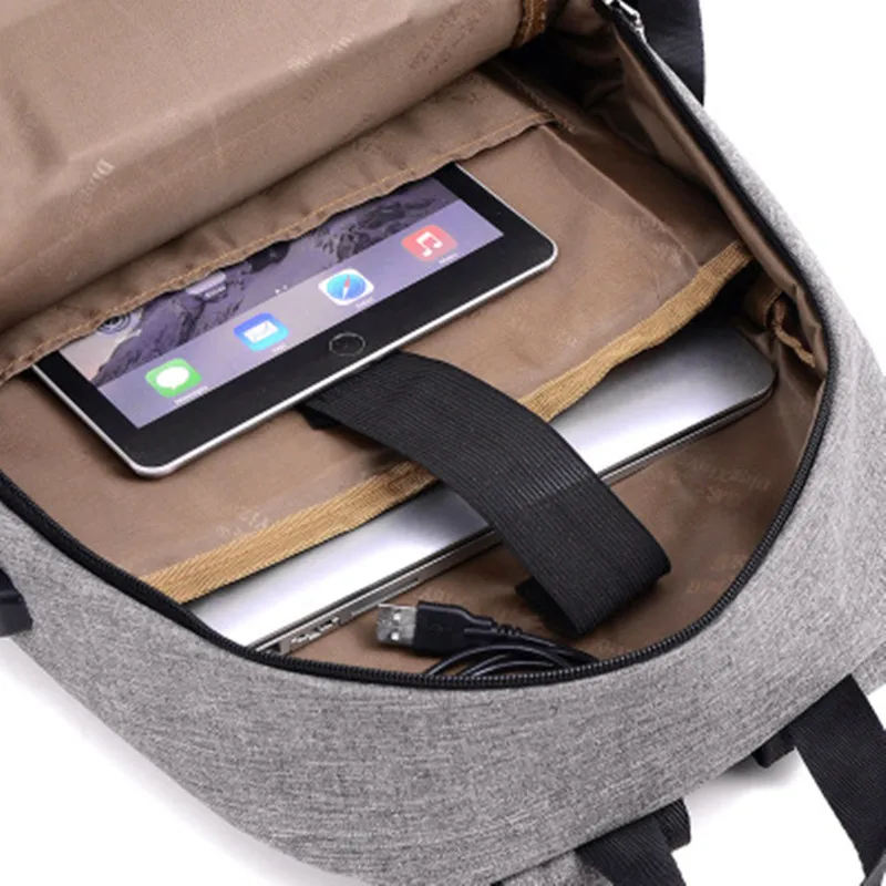 

Portable Mens Outdoor Backpack Nylon Cycling Climbing School Bag USB Charge Laptop Waterproof Mountaineering Hiking Backpacks