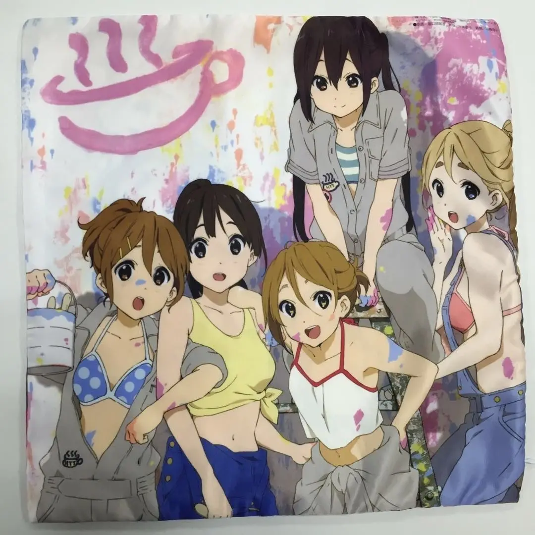 K-on! Аниме двухсторонняя подушка чехол s обнимающая Подушка женский Чехол Otaku