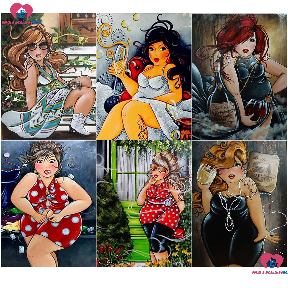 Алмазная вышивка полных дам крестиком 5d алмазная живопись полностью продажа