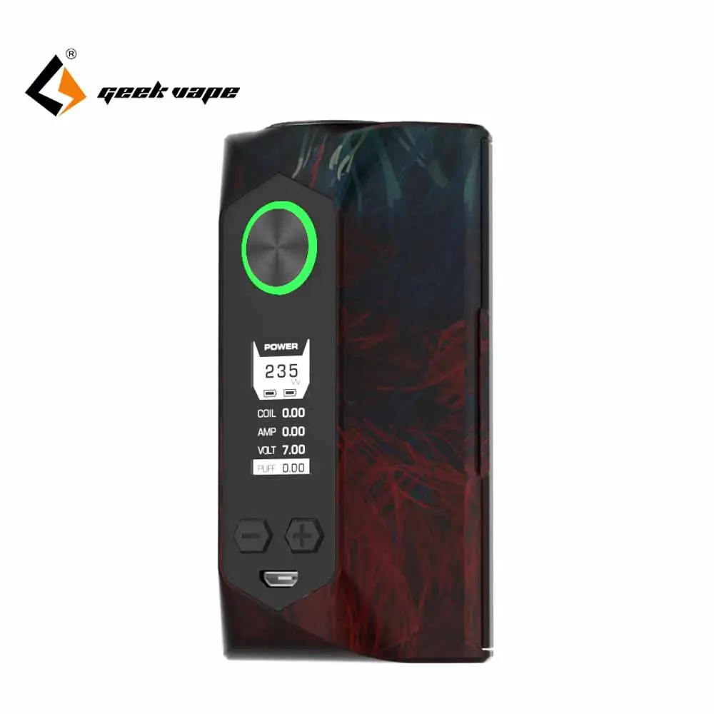Geekvape лезвие mod 235 Вт с авиационного Материал лезвия коробка для лезвий мод Поддержка 18650 20700 21700 Батарея vs сайлонов
