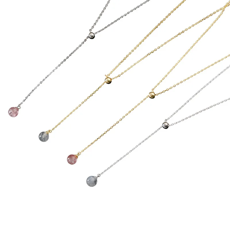 INALIS новые длинные Цепочки и ожерелья Настоящее серебро 925 проба ювелирных