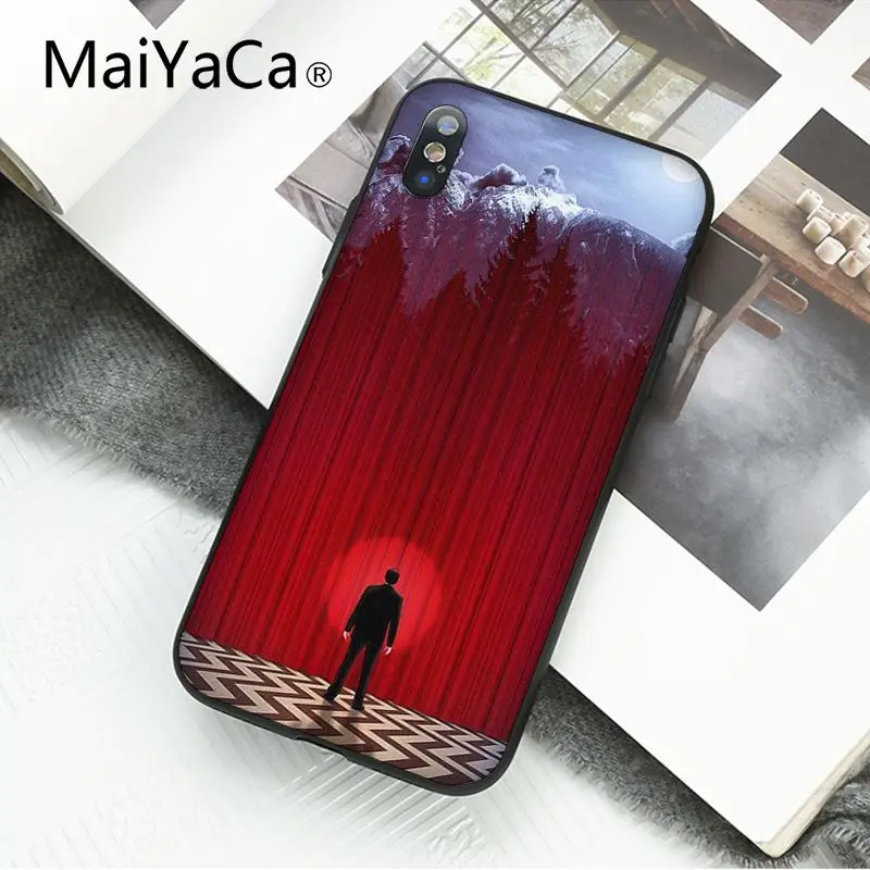 A3 MaiYaCa Твин Пикс огонь ходить со мной чехол для телефона для iphone 11 Pro 11Pro Max 8 7 6 6S Plus X XS MAX 5 5S SE XR - Цвет: A3