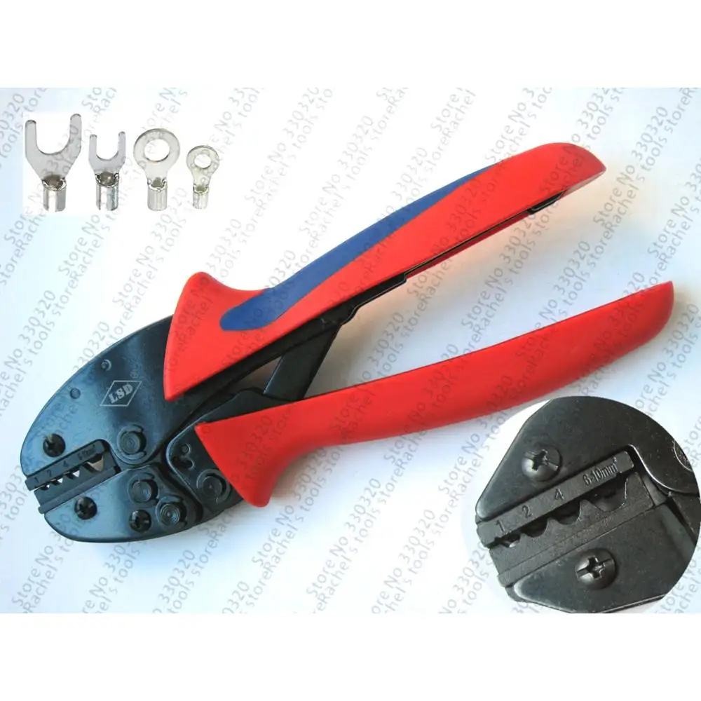 

S-10 new design crimping tool plier for heat shrink water proof butt connectors and non-insulated terminals(point type)