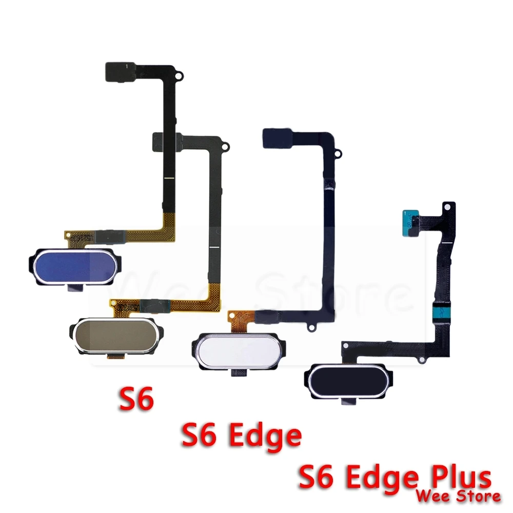 Оригинал для Samsung Galaxy S6 Edge Plus G920f G925h G928f G920v G920t G920s Главная Кнопка Датчик отпечатков