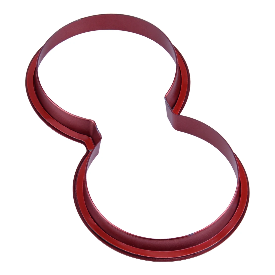 

Car Styling Red Inner Console Water Cup Holder Trim Cover Moulding Fit For Porsche Macan 2014 2015 2016 2017 2018