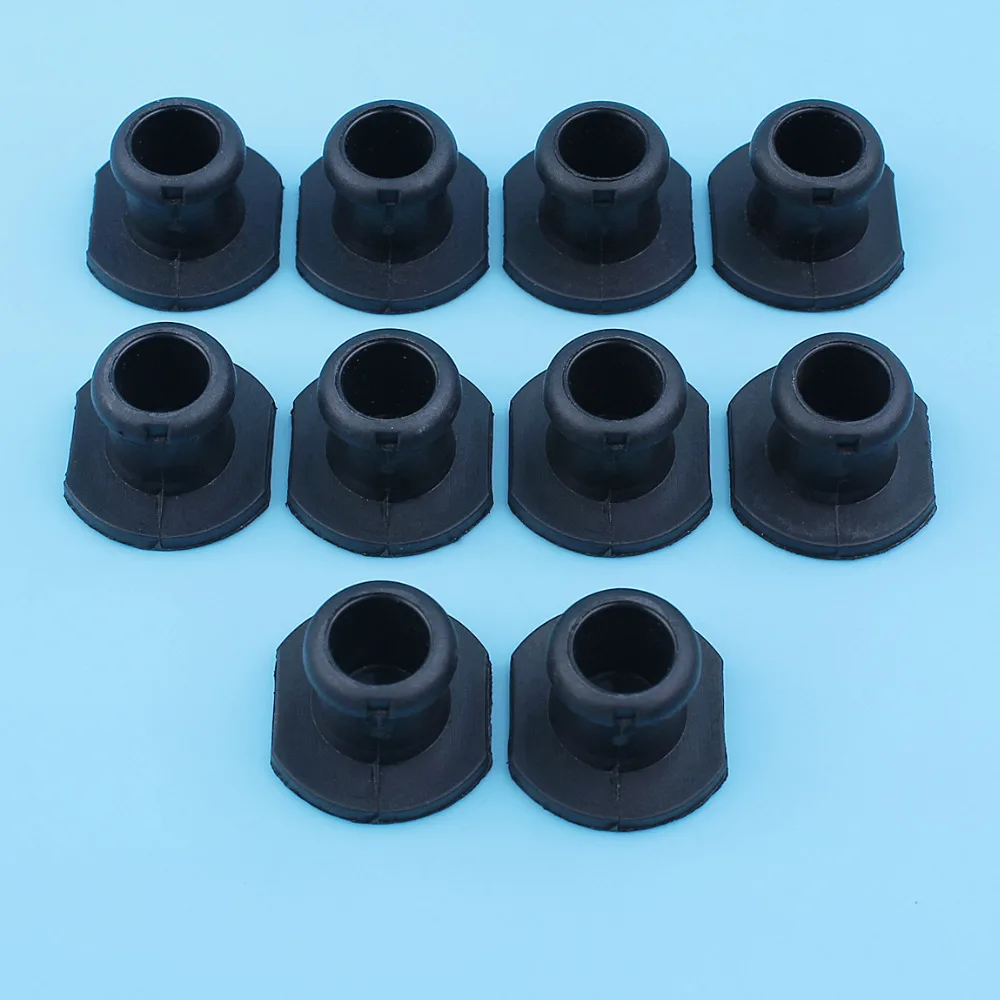 10 шт. AV буфер Plug Кепки подходит Stihl 017 018 021 023 025 029 039 MS170 MS180 MS210 MS230 MS250 MS290 MS310 MS390