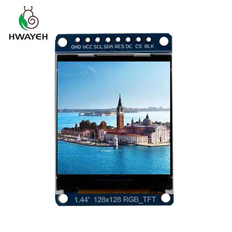 HWAYEH TFT-дисплей 0 96/1 3 дюймов 1 44 8 IPS 7P SPI HD 65K полноцветный ЖК-модуль ST7735 / ST7789 Привод IC