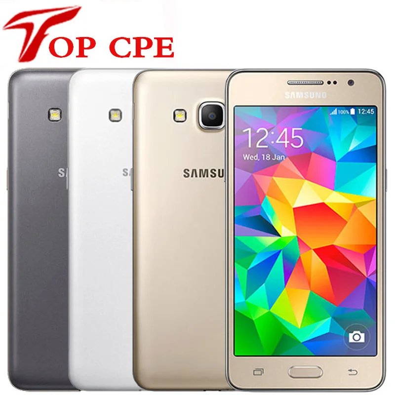 Отремонтированный разблокированный samsung Galaxy Grand Prime G530 G530H мобильный телефон Ouad Core Dual Sim 1 ГБ ram 5,0 дюймов сенсорный экран