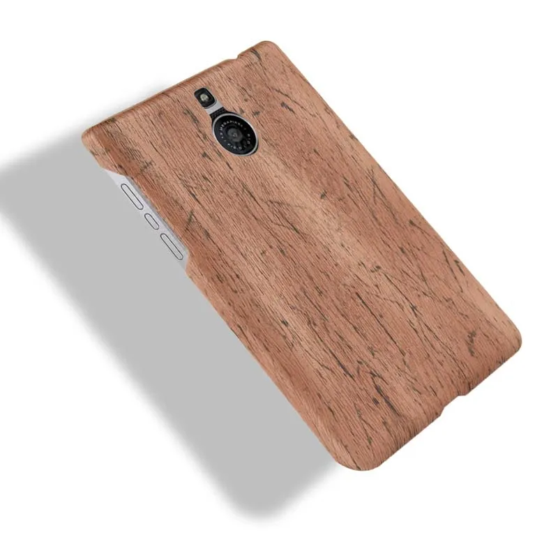 Роскошный чехол для BlackBerry паспорта серебристый выпуск с текстурой древесины Coque