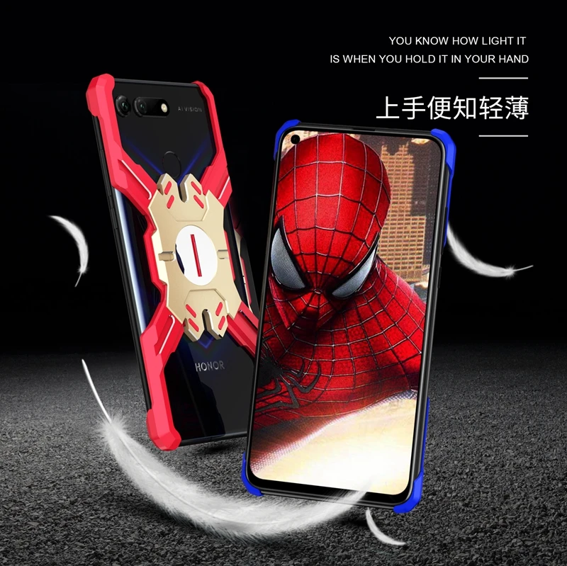 Чехол для huawei Honor View 20, роскошный противоударный алюминиевый металлический защитный чехол для Honor V20, чехол для mate 20 Pro, чехол