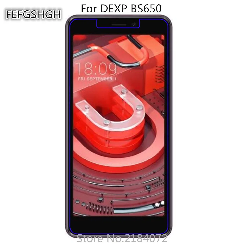 2 шт. закаленное стекло для DEXP BS650 защитная пленка 9H протектор экрана взрывозащищенный для DEXP BS650