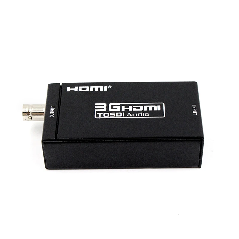 Мини 3G 1080P HDMI в SDI видео конвертер SD/HD/3G кабель с адаптером питания розничной