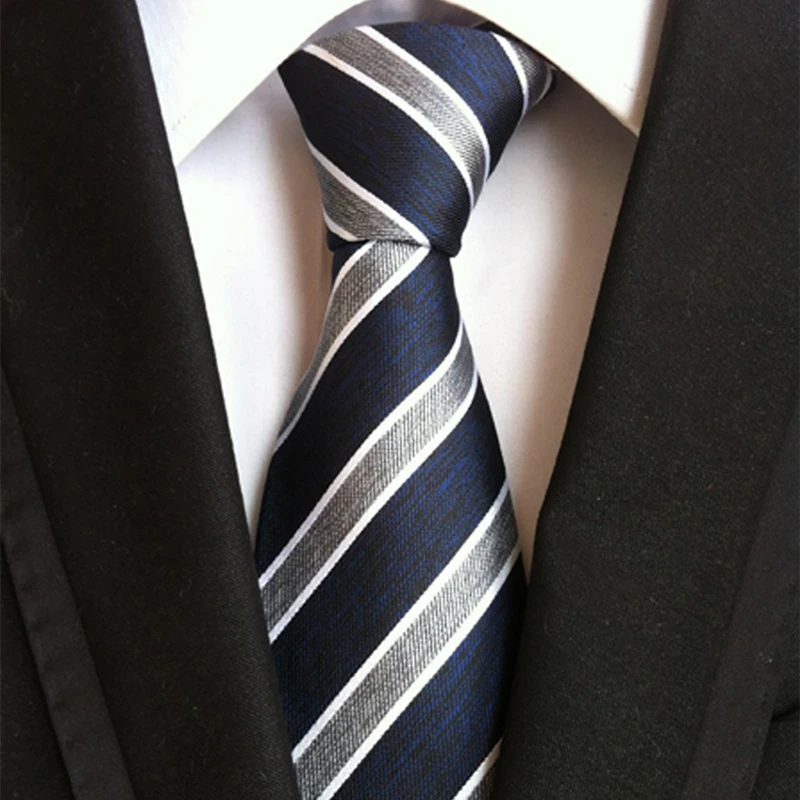 Мужские галстуки в полоску классические из полиэстера для шеи 8 см 2019 | Аксессуары