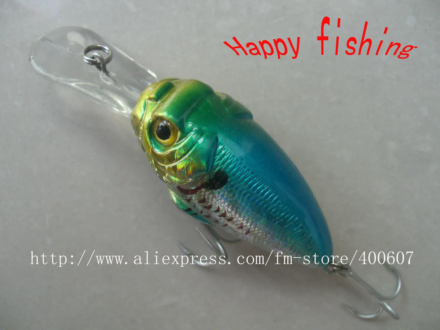 Жесткая приманка рыболовная пластиковая кривошипная Рыболовная Приманка (C85F)