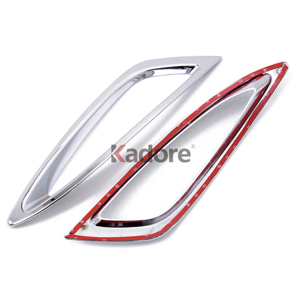 Для KIA Optima K5 2011 2012 2013 третьего поколения ABS хром передних противотуманных фар Крышка отделка наружных аксессуары