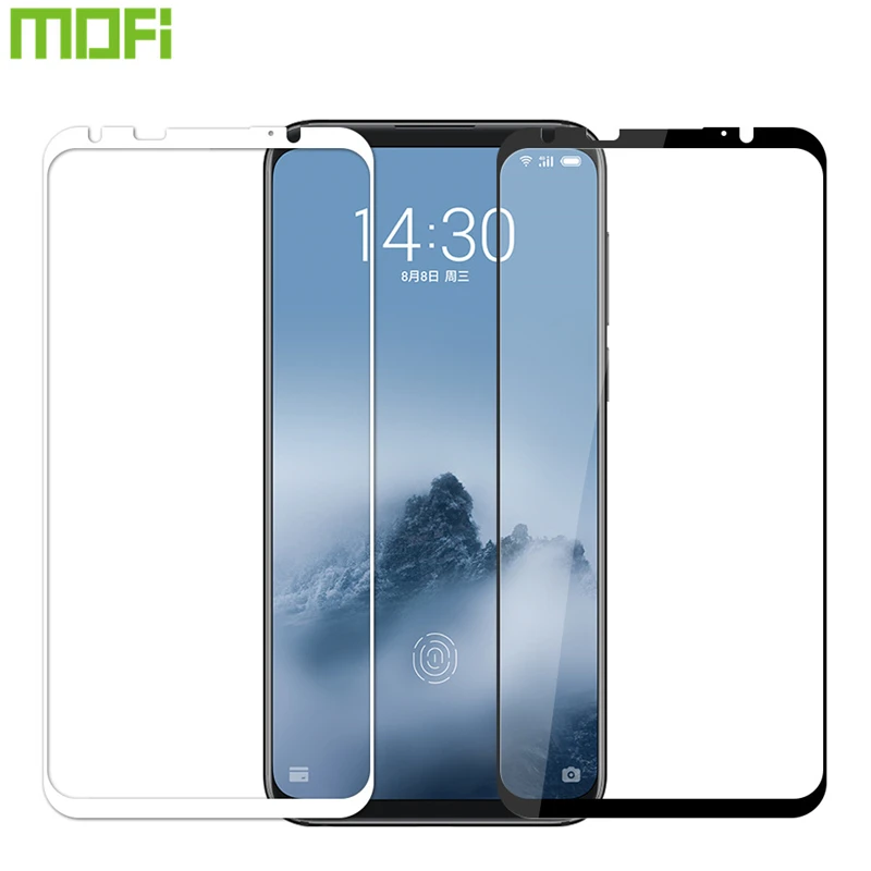Для Meizu 16th, закаленное стекло,, Mofi, полное покрытие, Защита экрана для Meizu 16 Plus, стекло для телефона, закаленное, защитная пленка