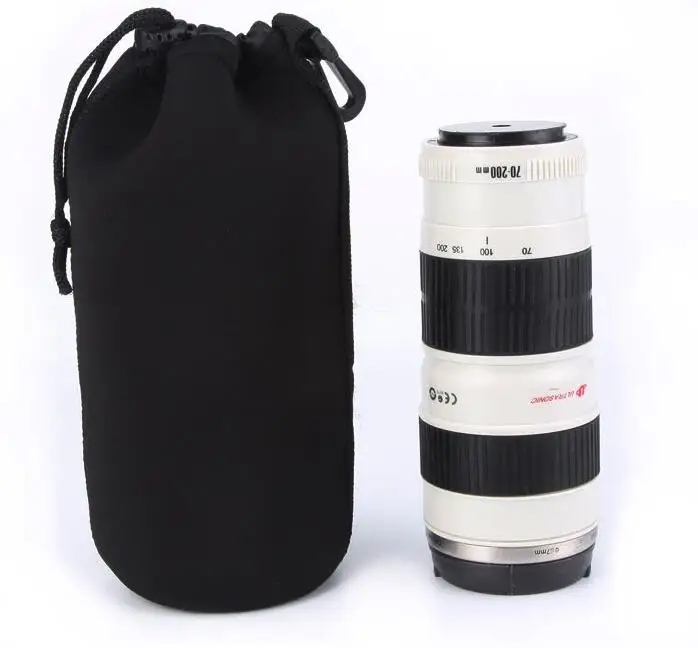 Новая сумка для объектива камеры неопреновый Мягкий защитный чехол DSLR мягкая