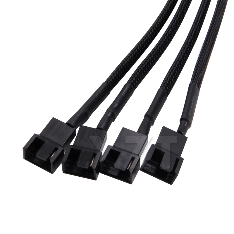 AT 1 шт. 4 контактный IDE Molex портовый вентилятор охлаждения силовой кабель 3Pin/4pin