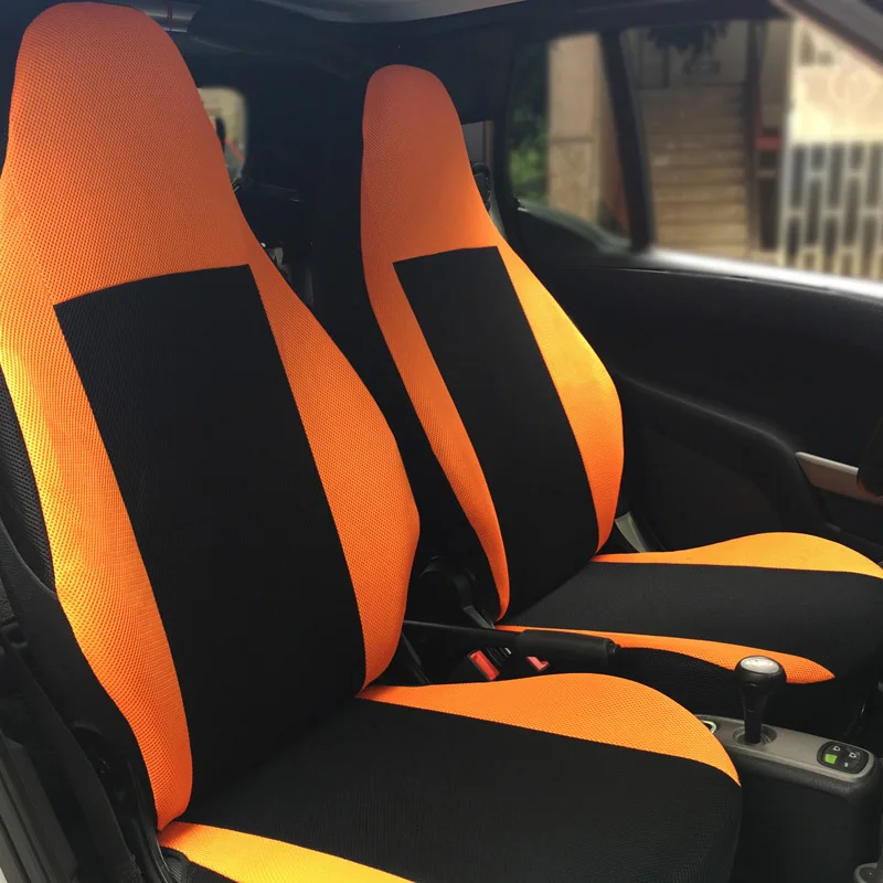 Чехол для автомобильного сиденья для Mercedes-Benz smart fortwo smart forfour аксессуары Чехлы для автомобильного сиденья - Название цвета: Color 14