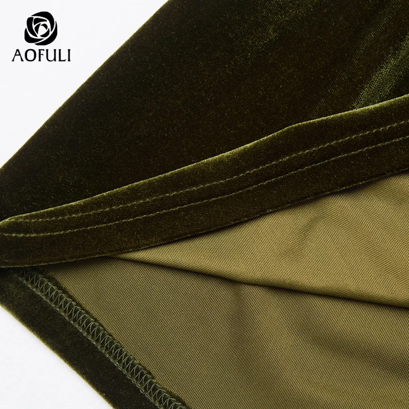 AOFULI XL-4XL Сицилия стиль Цветочный Вышивка платье костюм 2 шт. камзол длиной до икры