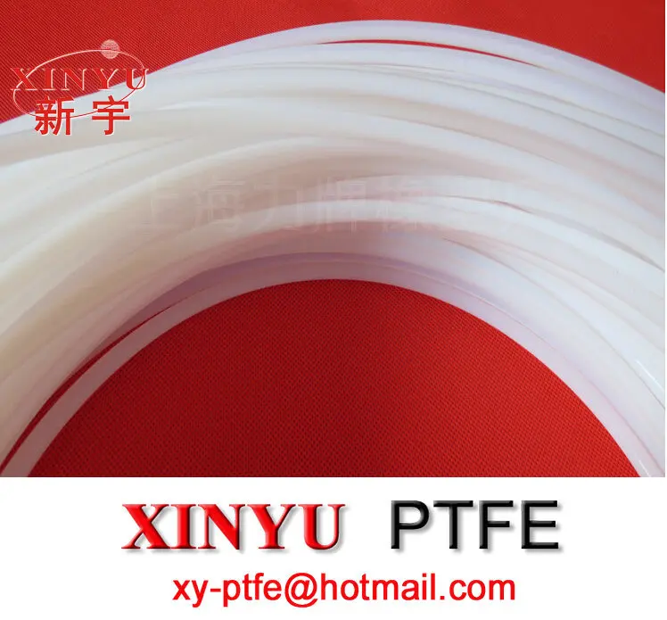 Высокая точность 100% чистая Трубка PTFE F4 шланг трубка белый Размер