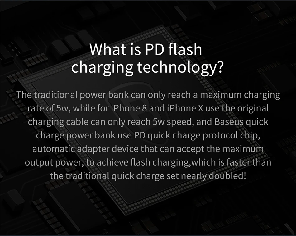 Baseus 20000 мАч Зарядное устройство для iPhone X 8 7 samsung S9 S8 Plus PD быстрое зарядное устройство+ двойной QC3.0 USB быстрое зарядное устройство MacBook