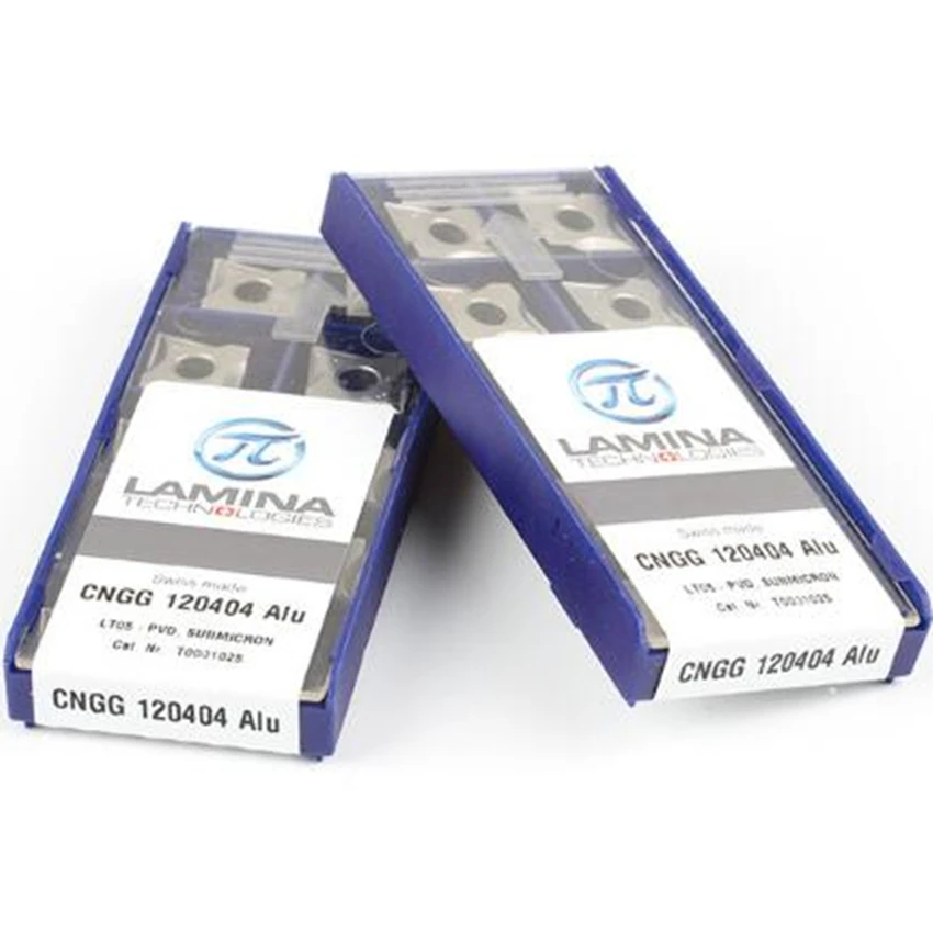 

Пластинка CNGG09T304ALU LT05/CNGG120404ALU LT05/CNGG120408ALU LT05 ЧПУ твердосплавные пластины для Алюминий 10 шт./кор. оригинальный новый