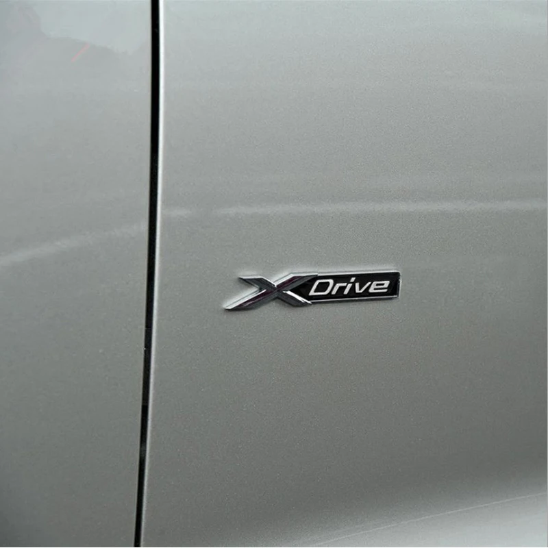 

1 предмет металлический X полный привод наклейки для автомобиля Сторона Эмблемы для BMW X M3 M5 3 5 серии автомобиля переоборудование аксессуара ...