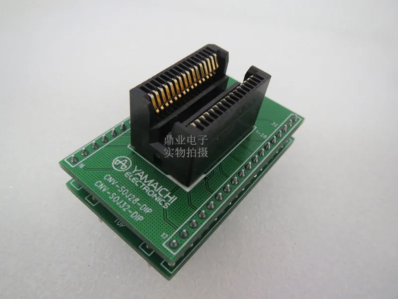 Оригинальный YAMAICHI IC тестовое сиденье SOJ32/DIP32 горящий программист SOJ гнездо