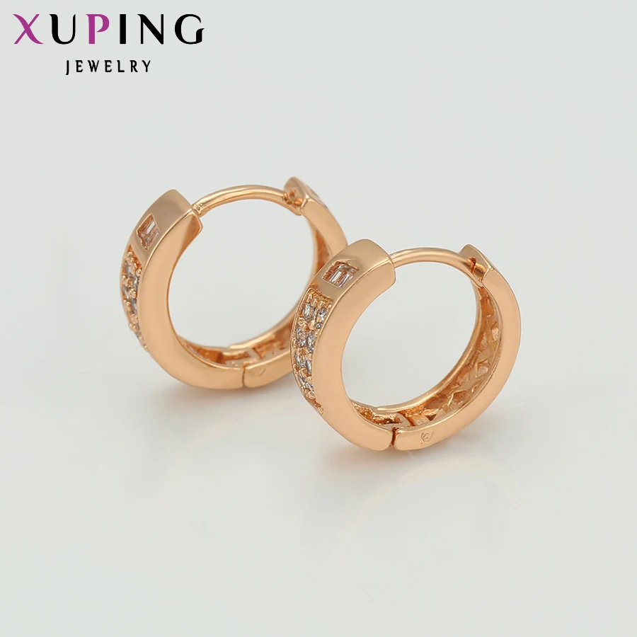 Xuping серьги, Новое поступление, серьги, очаровательный стиль, розовое золото, позолоченные серьги для женщин, Рождество S29, 7-21891