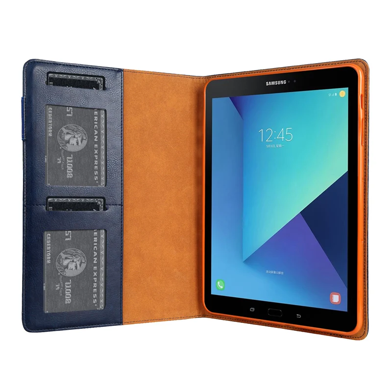 Многофункциональный кожаный чехол в стиле ретро для samsung Galaxy Tab S3, 9,7 дюймов, T820, бизнес-стенд, смарт-чехол для samsung Tab S3, T825