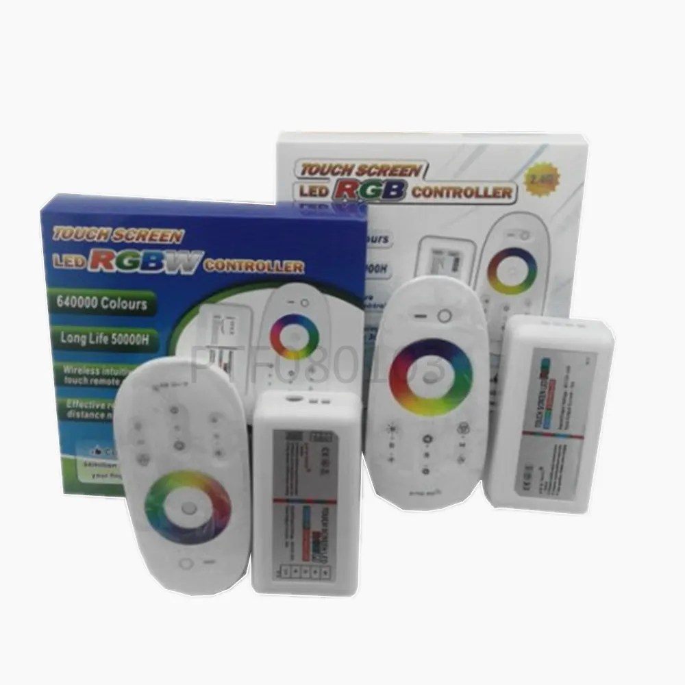 RGBW / RGB светодиодный контроллер с сенсорным экраном 2 4G DC12-24V 18A канал