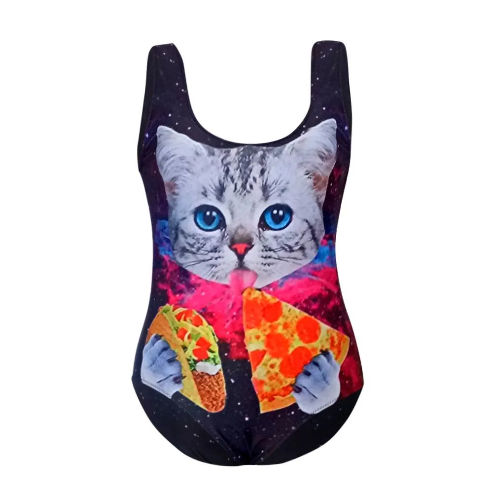 Новинка 2019 сексуальный сдельный Купальник для женщин боди с принтом бразильский