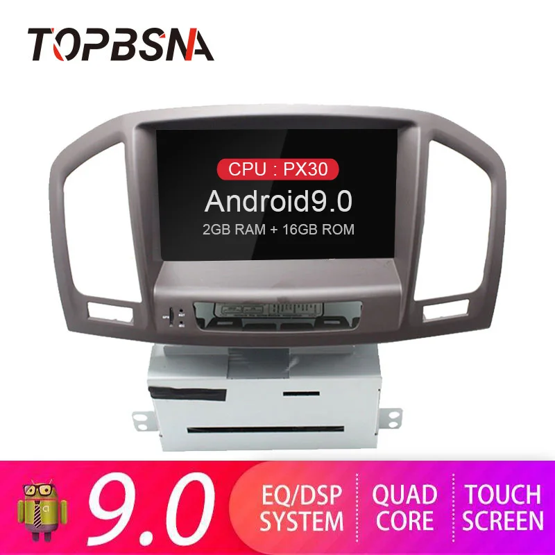 TOPBSNA Android 9,0 автомобильный DVD мультимедийный плеер для Opel/Vauxhall/Insignia CD300 CD400 2008-2012 2 Din GPS Радио стерео wifi Аудио