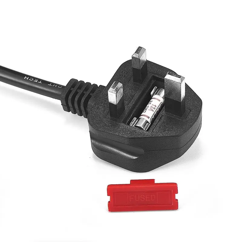 Великобритания Plug чайник Мощность кабель Британский основной IEC C13 Удлинительный