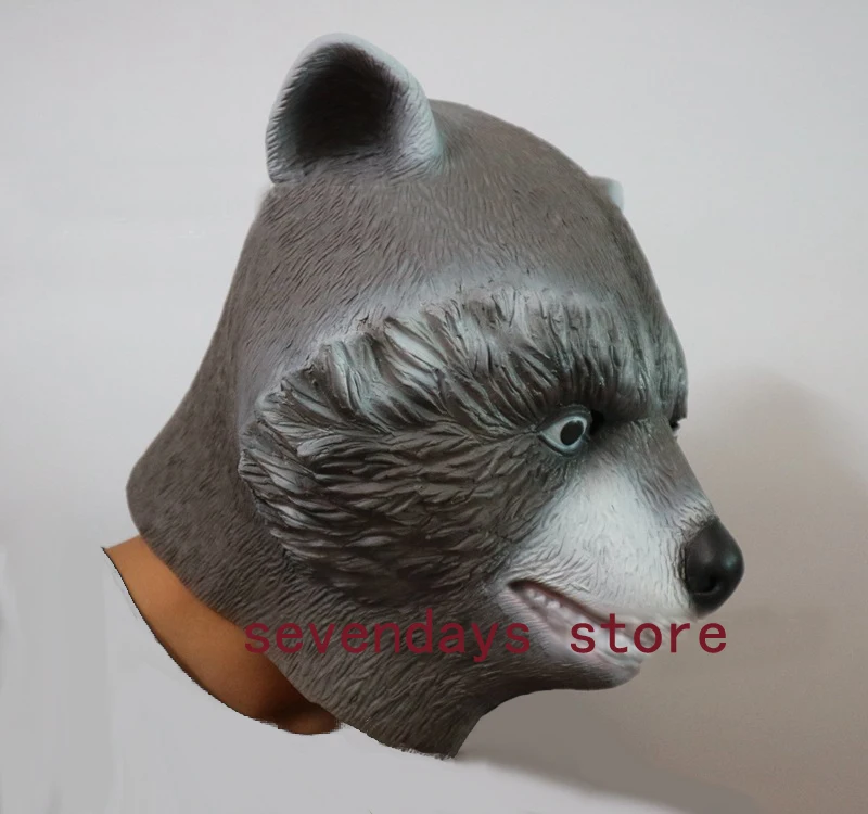 Популярная маска енота для костюмированной вечеринки на Хэллоуин|mask cosplay|cosplay