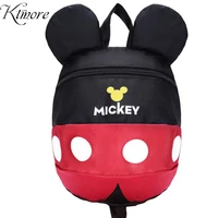 cartoon style school bag cute minnie and mickey drawstring backpack children schoolbags for girls kindergarten bag