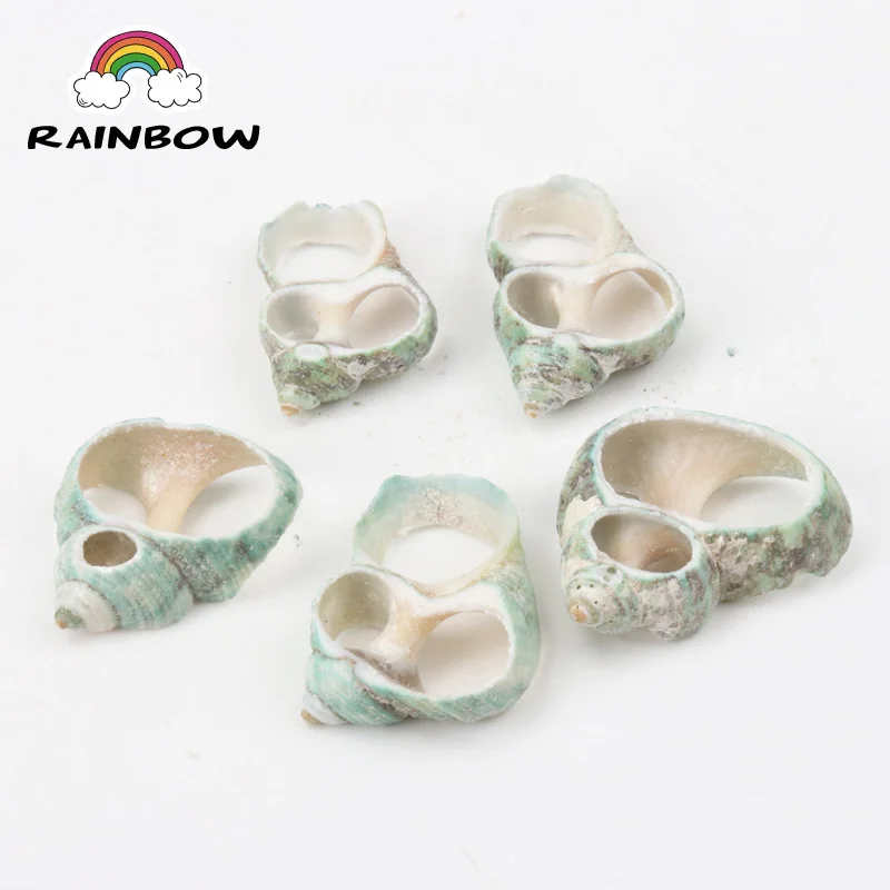 Натуральные зеленые спиральные бусины для украшения ювелирных изделий DIY