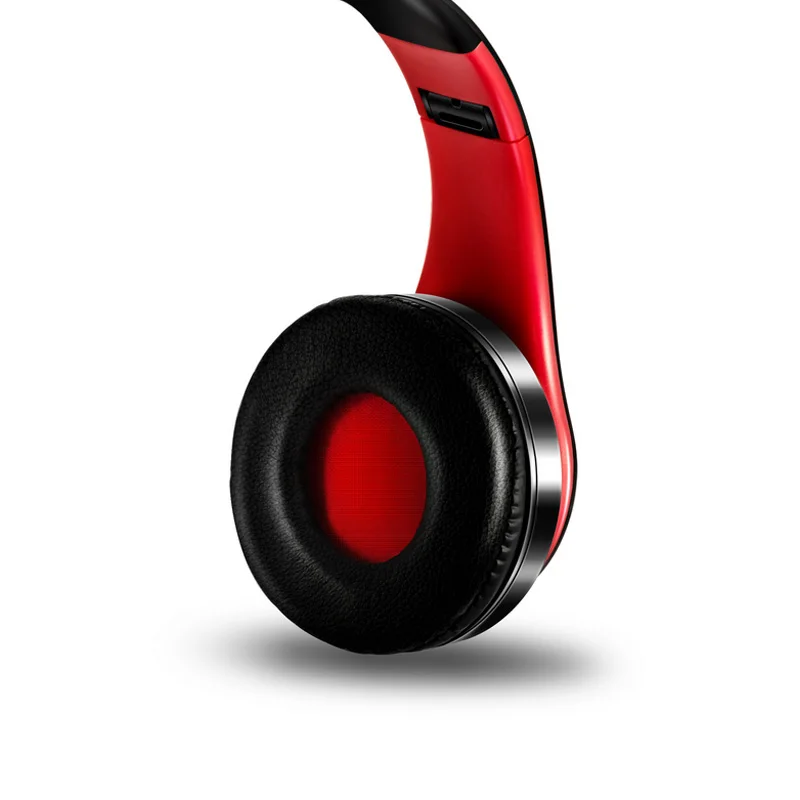 Беспроводные складные наушники HLTON цветная стерео гарнитура с микрофоном