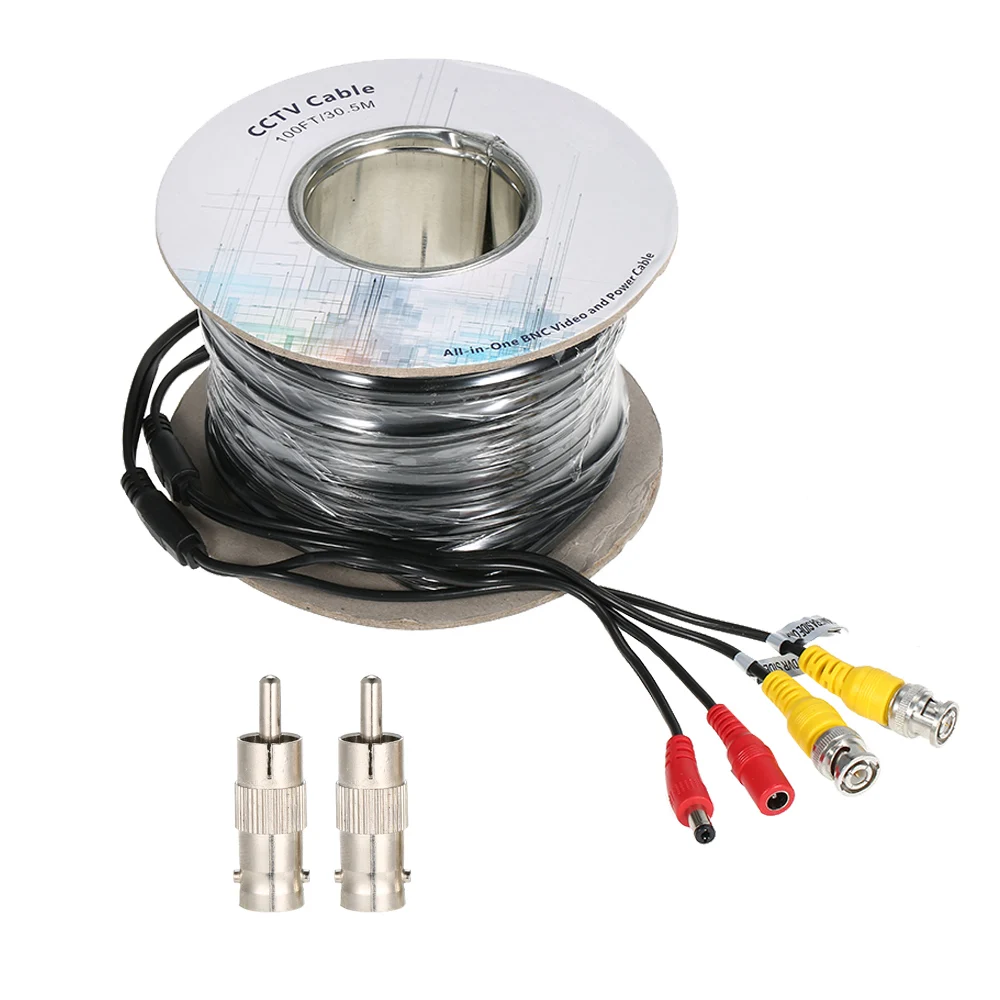 Кабель BNC для видеонаблюдения 45 7 футов м|cable for|cable for cctv cameracable |