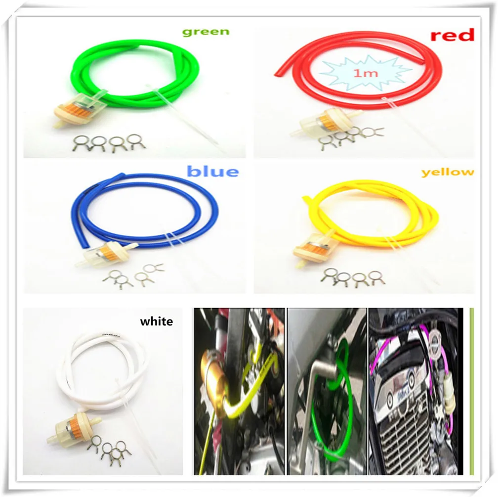 Motorcycle ATV Motorbike dirt pit bike Hose Line Petrol Pipe Fuel Oil Tube for SUZUKI GT550 RG500 Kawasaki ZZR600 Z900 Z650 | Автомобили и
