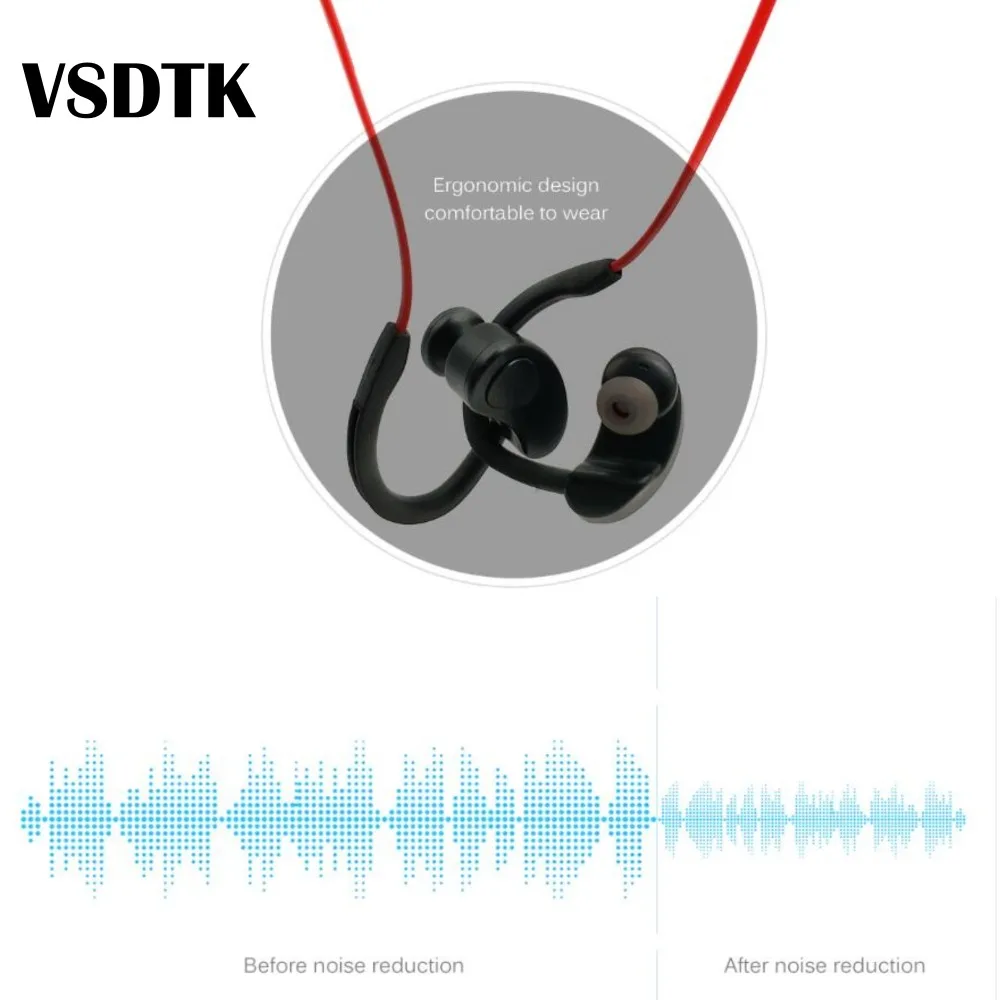 K100 Bluetooth-наушники Беспроводные наушники Наушники с ушным крючком Спортивные для