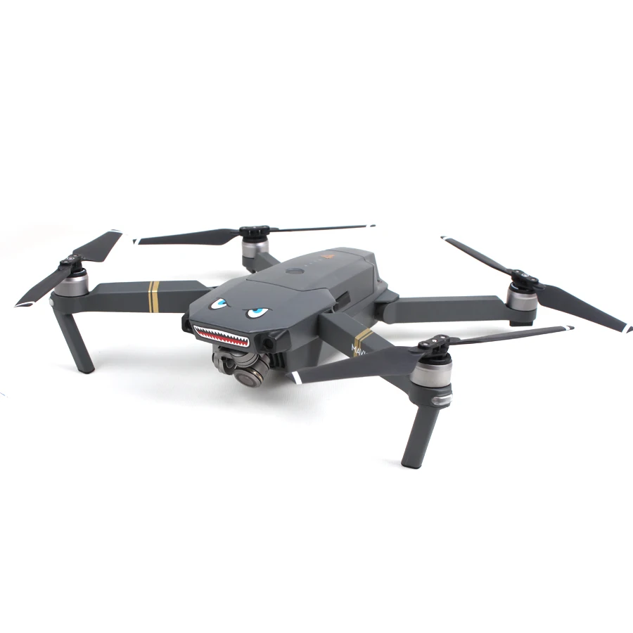 Наклейки DJI Mini 2 шт. наклейки на лицо акулы для MAVIC AIR 2/Mavic Air/MAVIC PRO/DJI Spark/Mavic сделай