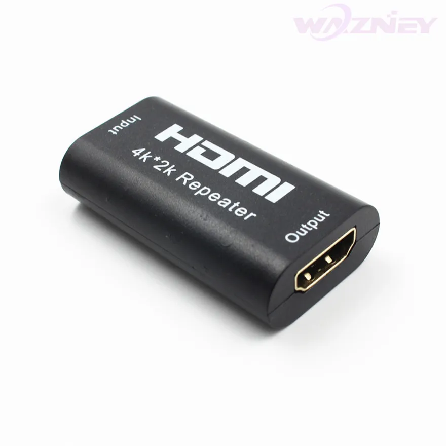 100 шт./лот HDMI ретранслятор 1080P 3D 4K * 2K усилитель адаптер для превышения сигнала HDTV