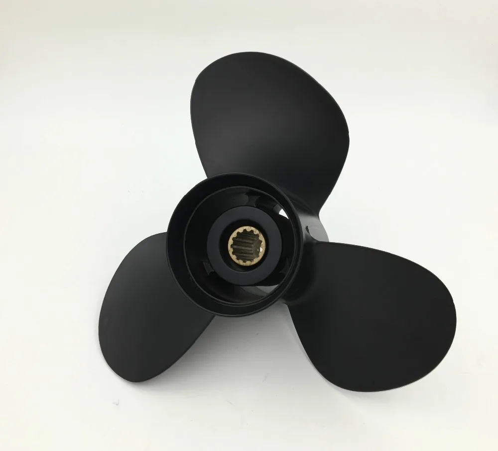 

3x13.5x15 for 45hp-150hp OMC STERN DRIVE propellers 13 tooth spline aluminum propellers cheap boat motors marine propellers