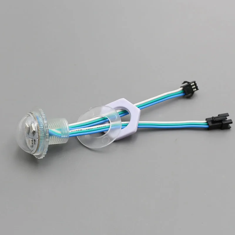 12 В 30 мм 3 светодиода RGB UCS1903 светодиодный пиксельный модуль света адресуемый 5050 smd