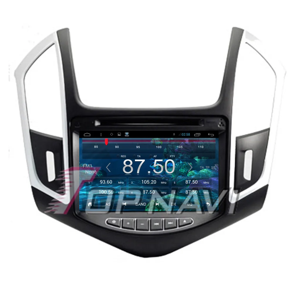 Topnavi 8&quot Quad Core Android 6.0 Car GPS Navigation for Cruze 2013- Autoradio Multimedia Audio Stereo NO DVD | Автомобили и