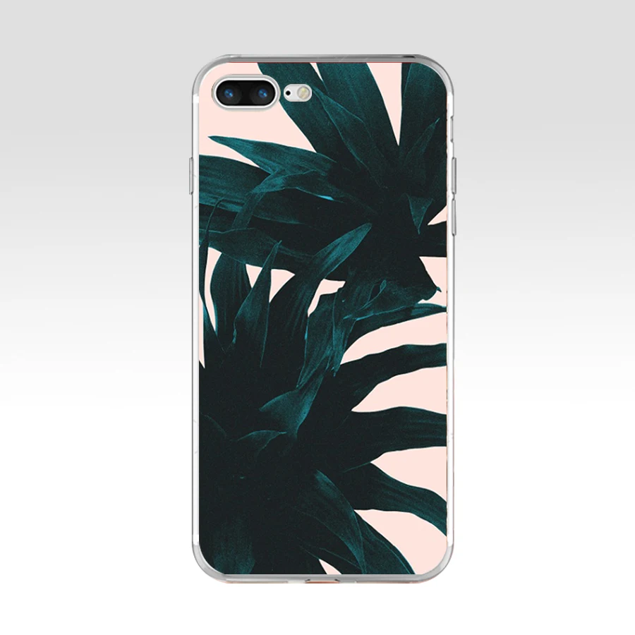 37h greens art print soft tpu silicone cover case for apple iphone 6 6s 7 8 plus case free global shipping